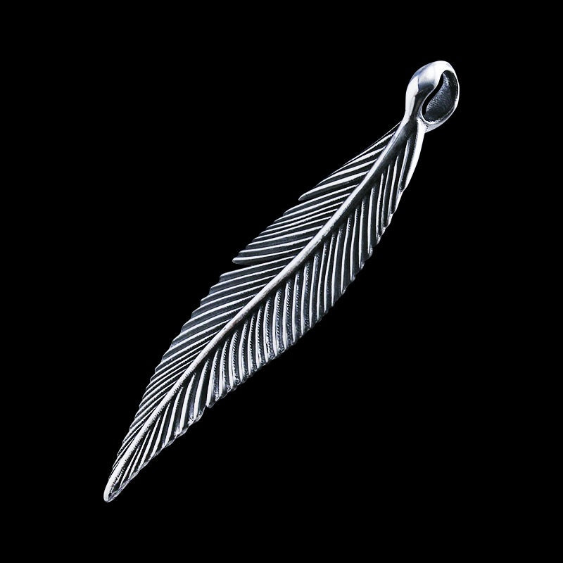 Feather pendant