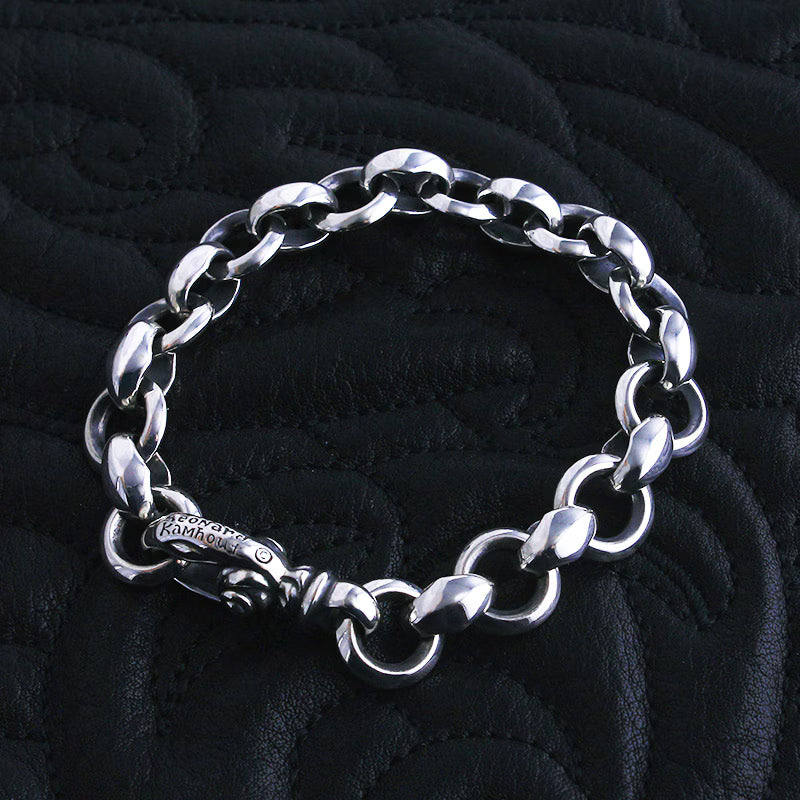 Silk Cygnet Bracelet (Leonard Kamhout Engraving)