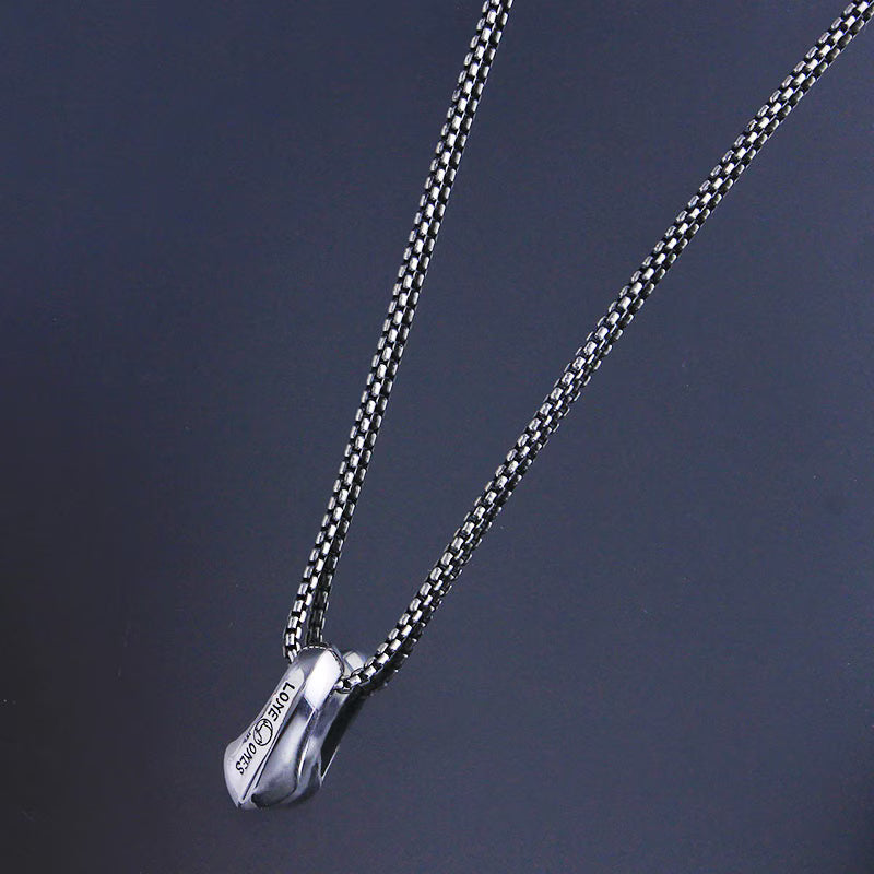 Silk pendant