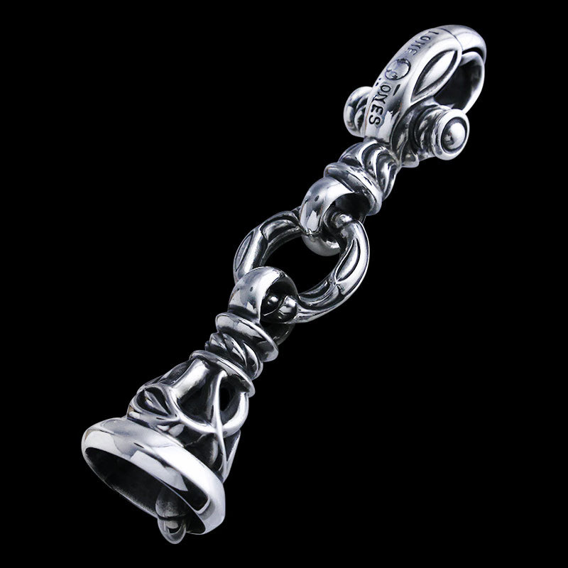 Crane bell key clasp