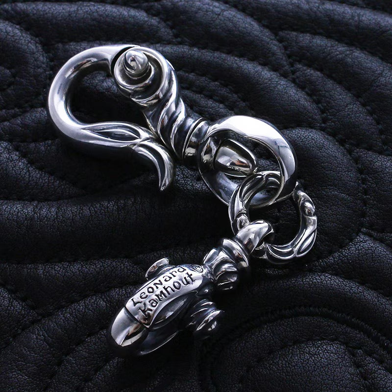 Swan Clip with Clasp (Leonard Kamhout Engraved)
