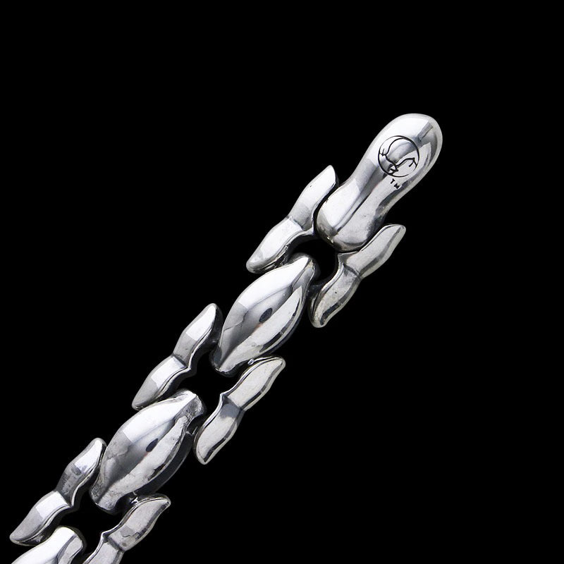 Tear Bell with 3 Deep Touches Lynx Key Clasp