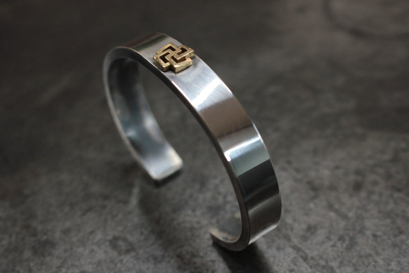 FCB-51 10mm flat bangle K18 LC