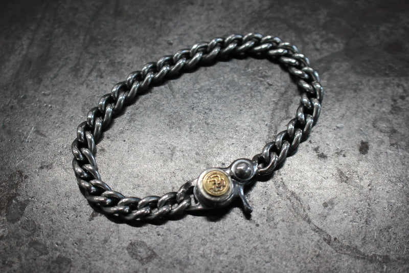 FCB-52 7mm twist chain w small clip/K18 clc