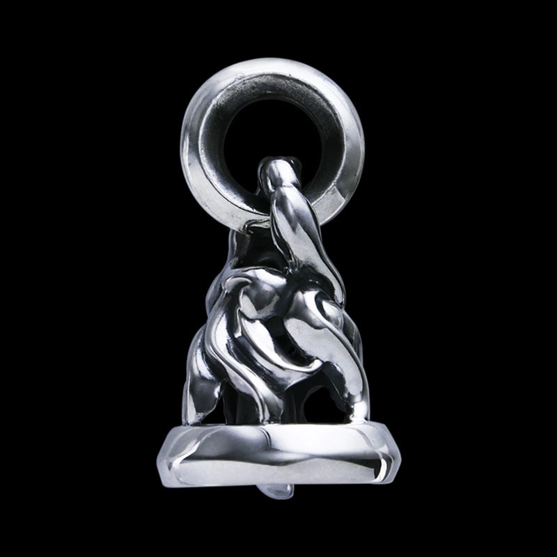 Ibis Bell Pendant with Jump Ring