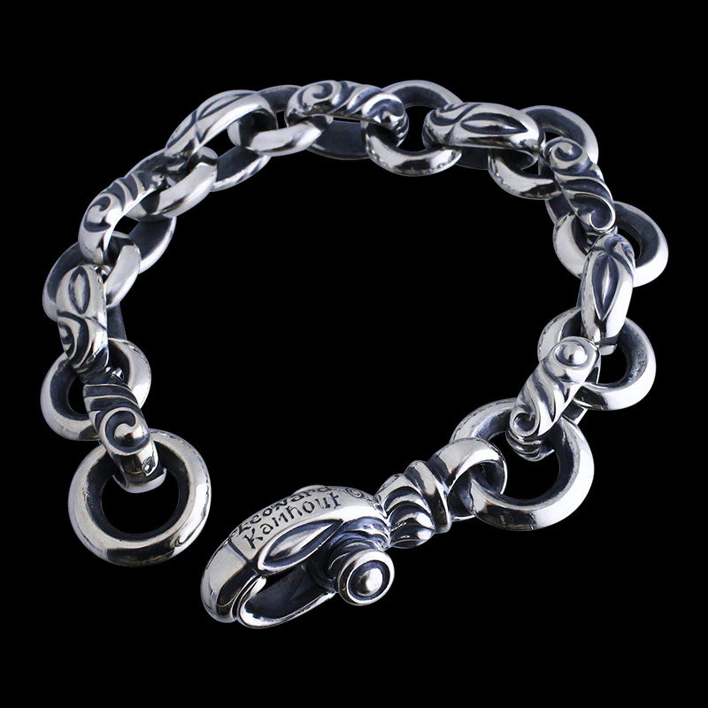 Raven Bracelet (Leonard Kamhout engraving)