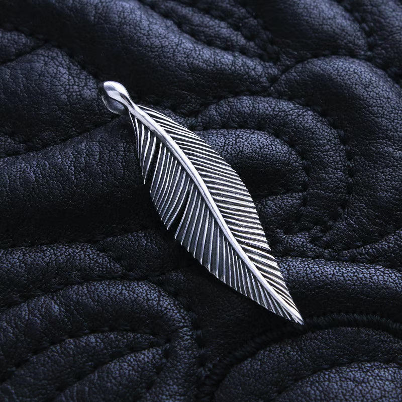 Feather pendant