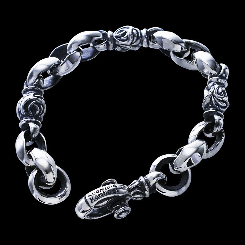 Silk Eagle Bracelet (Leonard Kamhout Engraving)
