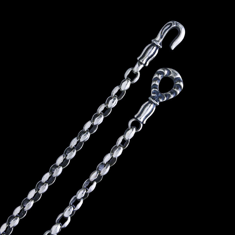 Mating Flight Hook 6mm Mini Silk Chain Bracelet (L)