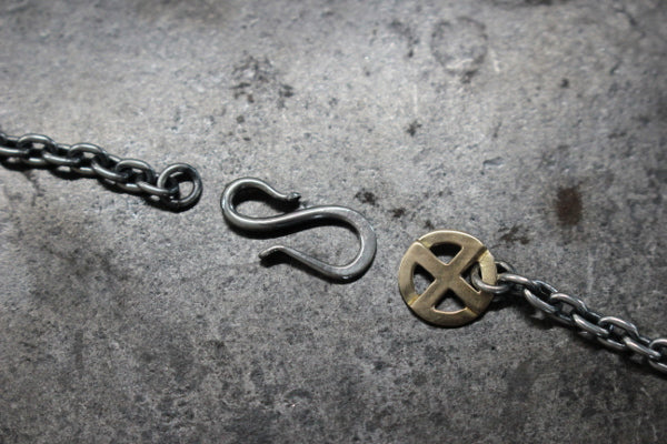 FCC-06 1.0mm beans chain+wheel metal+hook