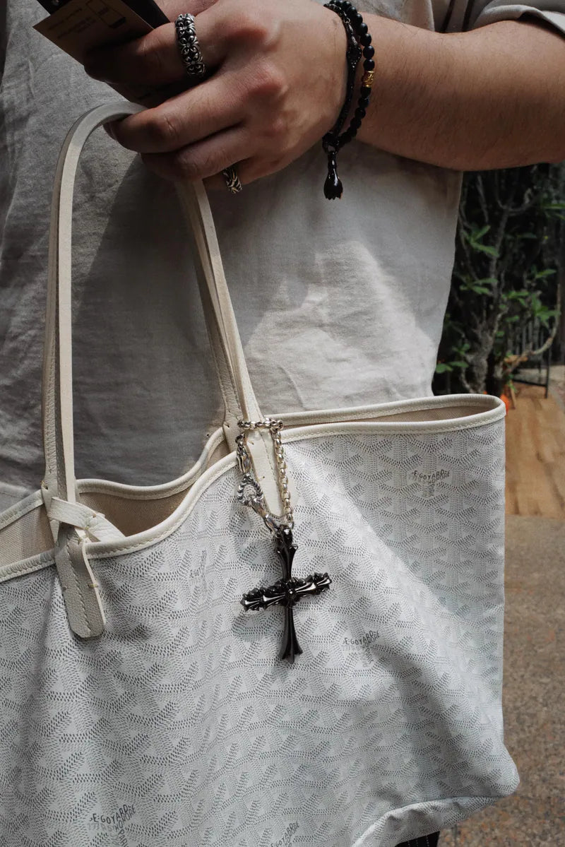 RHODIUM CHROME CROSS