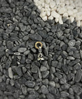 Lone ones MF Dove Bell Pendant Medium W/18K Rose Gold Ring