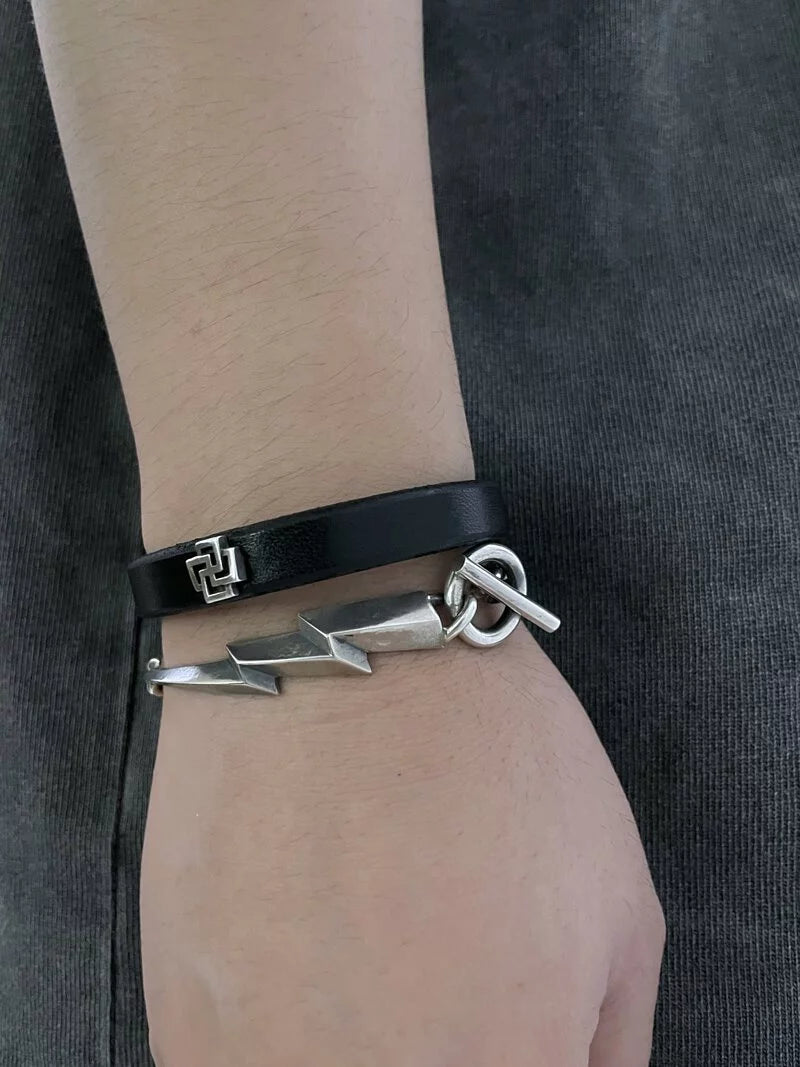 SE-916 7mm twist chain/lightning/彫 scroll