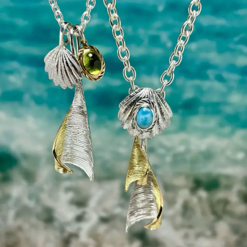 鳴島翔 Shell Pendant