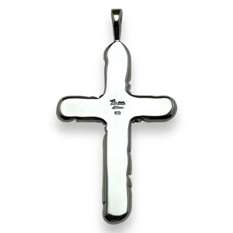 K18 Kaila Motif Cross Pendant (Heritage)