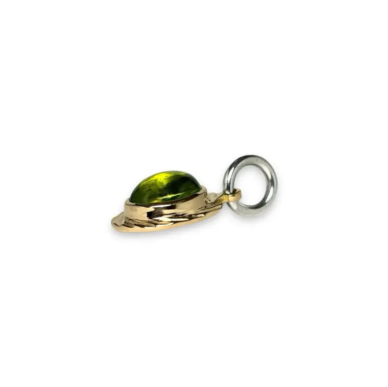 鳴島翔 Island Gem pendant (Peridot/18K bezel)