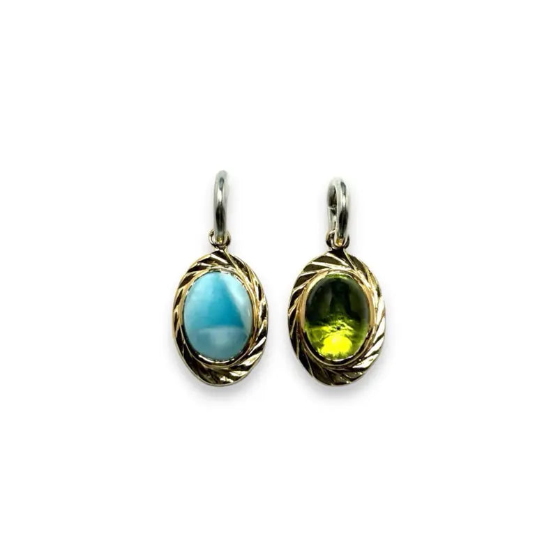 鳴島翔 Island Gem pendant (Peridot/18K bezel)