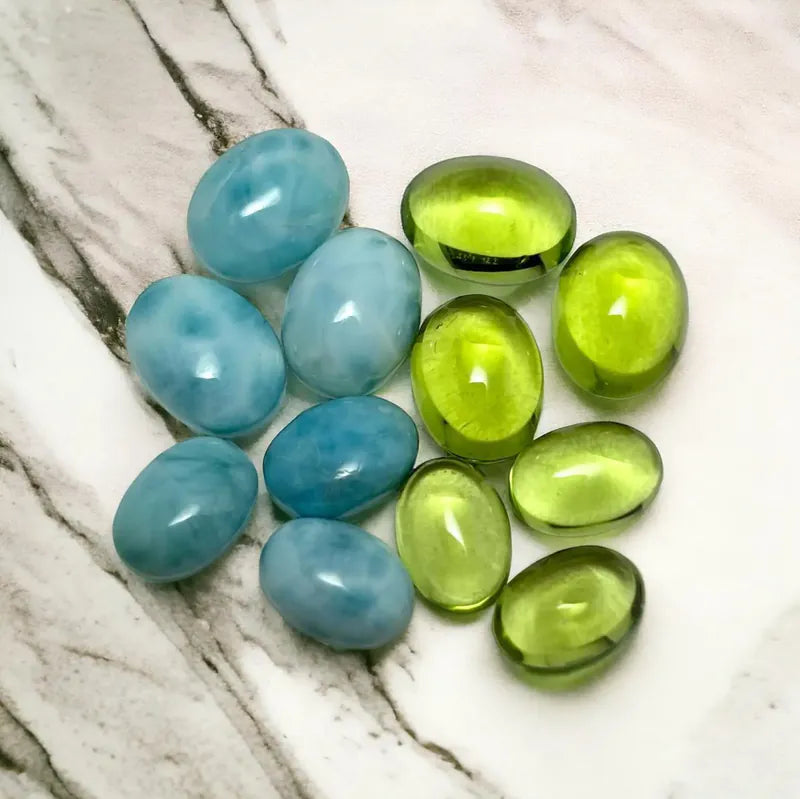 鳴島翔 Island Gem pendant (Peridot/18K bezel)