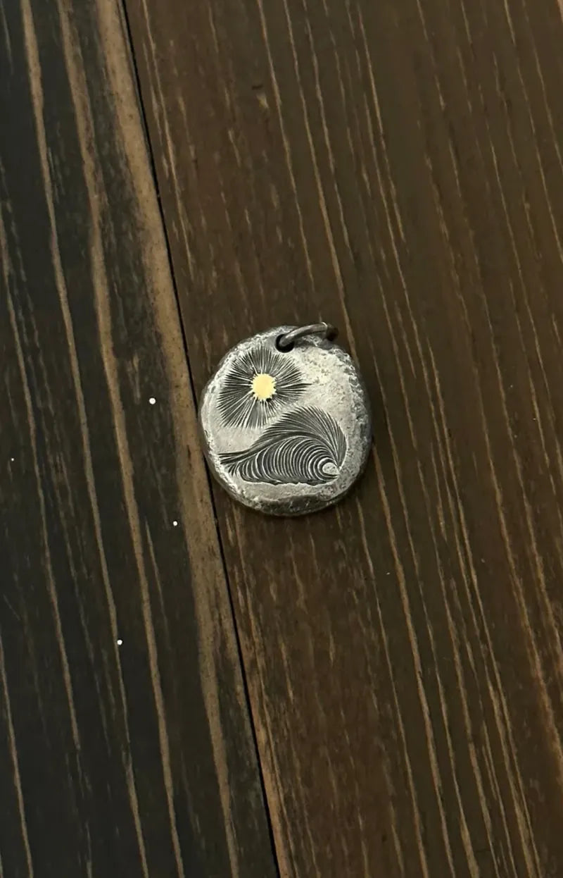 鳴島翔 K18 點金 Tataki Metal Pendant (Nalu)