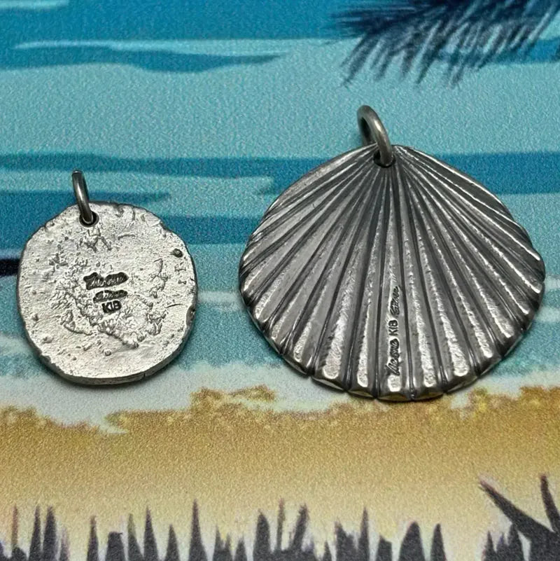 鳴島翔 K18 點金 Tataki Concha Pendant (Nalu)