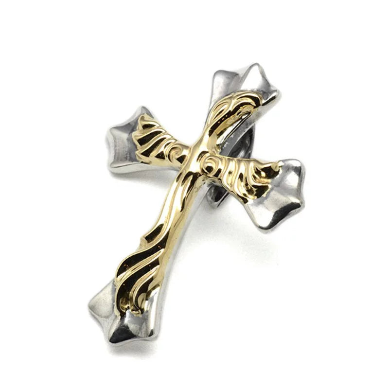 MF Pedant: Spread Eagle 18K Yellow Gold Fusion