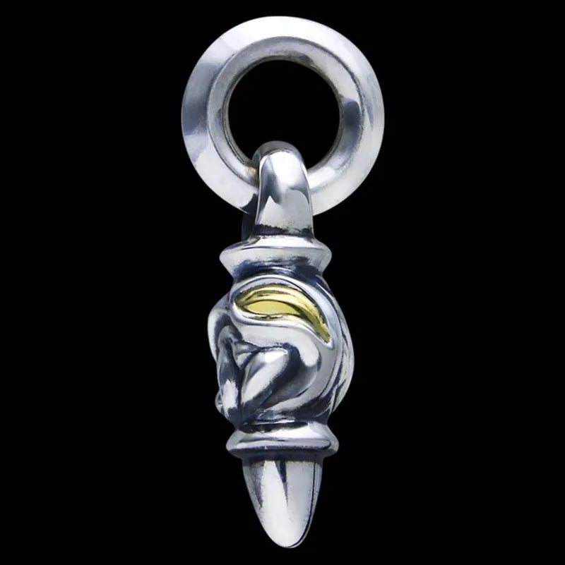 EAGLE PENDANT 18K GOLD FUSION EYES