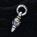 EAGLE PENDANT 18K GOLD FUSION EYES