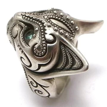 BBM 貓戒（Emerald eyes, Oxidized）