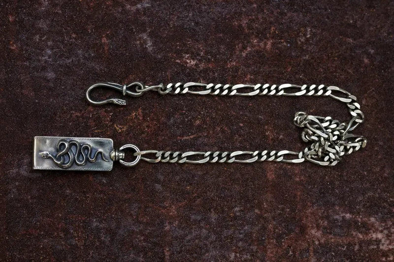 Snake clip type walletchain