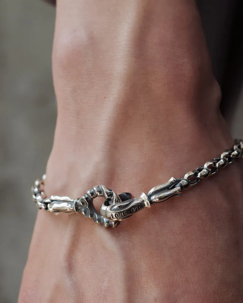 Mating Flight Hook 6mm Mini Silk Chain Bracelet (L)