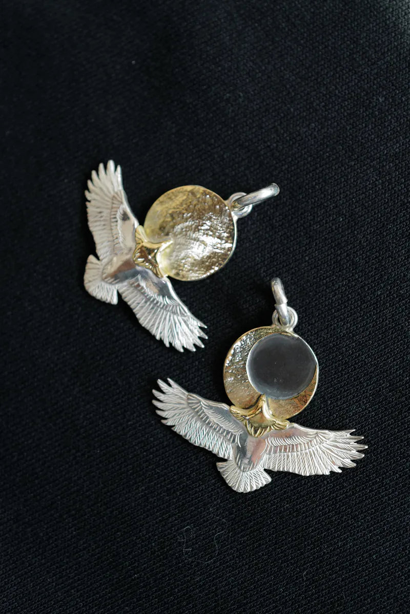 Keep Koichi Eagle to the moon Pendant