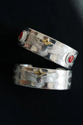 Keep Koichi K18 Head Eagle Arabesque 20mm Bangle