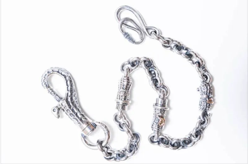 3 PEANUTS WALLET CHAIN