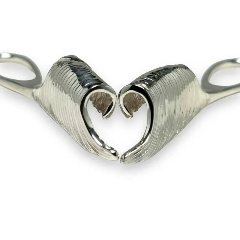 白頭浪 Bald wave Pendant silver