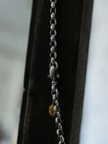 Mating Flight Chain: Mini 99 - 6mm - with XS MF Clasp - Carved Circles