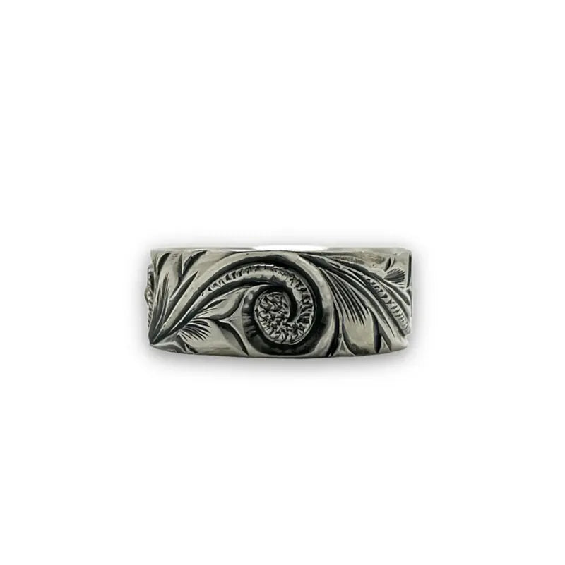 鳴島翔 K18 Motif Heritage Ring