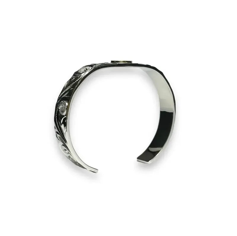 鳴島翔 K18 KaiLa motif 10mm Bangle (Heritage)