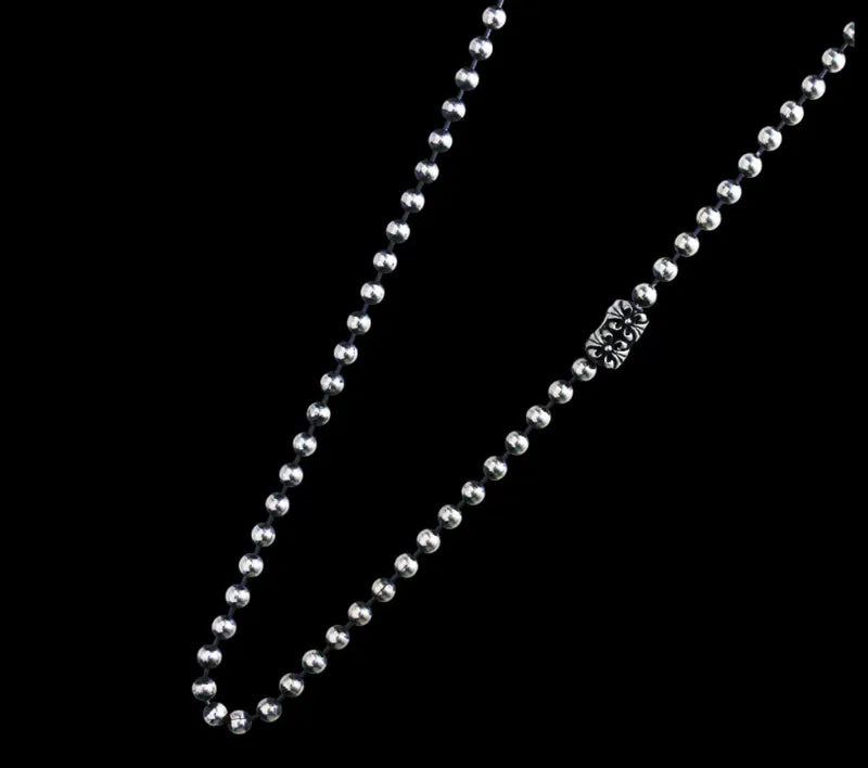 3.0mm Chrome Ball Chain Necklace