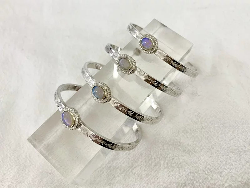 Opal Arabesque 5mm Bangle