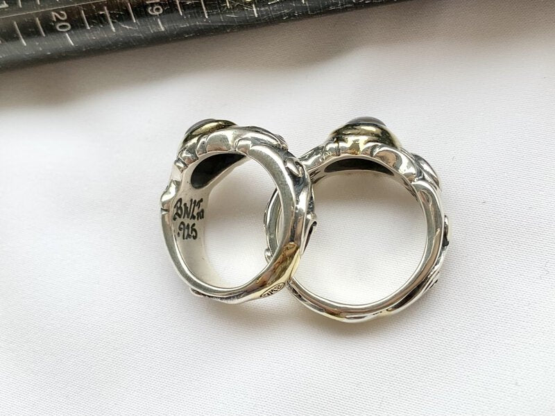 BWC 8MM Star Sapphire Stone Ring