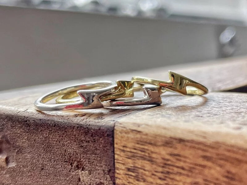 Wakan Silver Smith Thunder Ring
