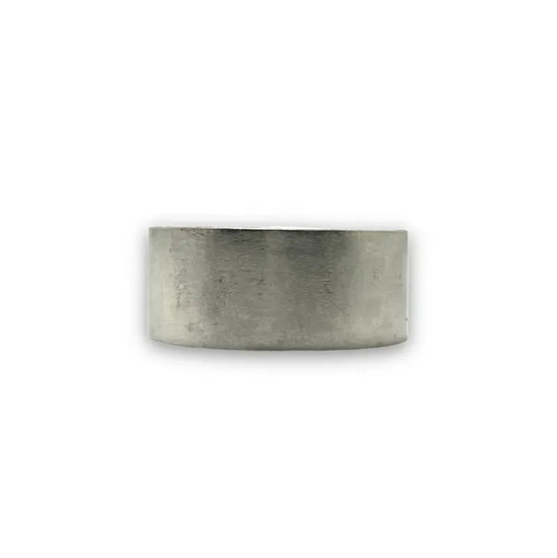鳴島翔 K18 motif 10mm plain ring (Hibiscus)