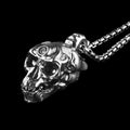 BN Pendant: Fantazia - BN Hooks & Rounded Venetian Box Chain