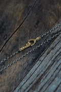 2mm Mini Silk Necklace Chain w/ YG hook