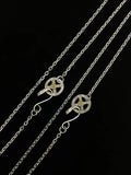 點金輪 頸鏈組合 K18 Metal Wheel Necklace Set