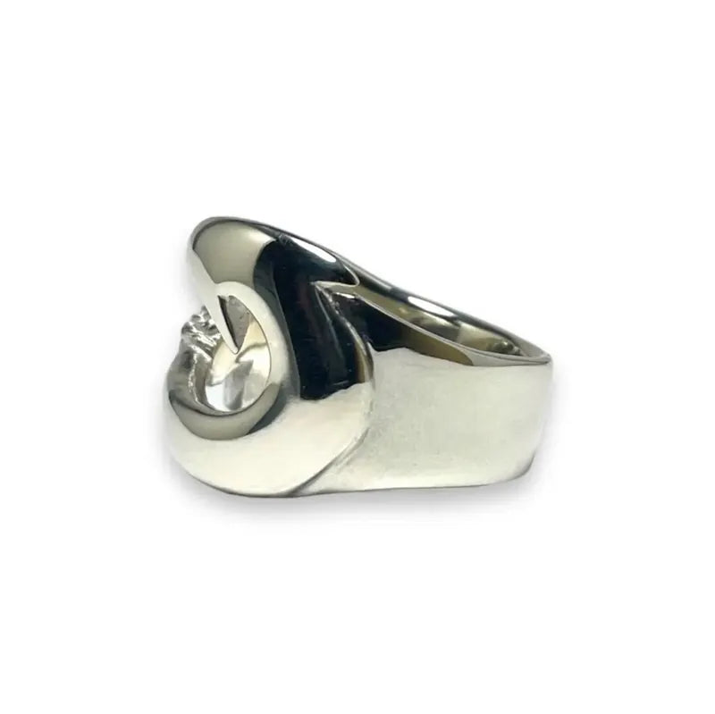 K18 Motif Makau Ring (Lino Finish)