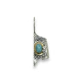 Wave Pendant Larimar/K18 covered ring