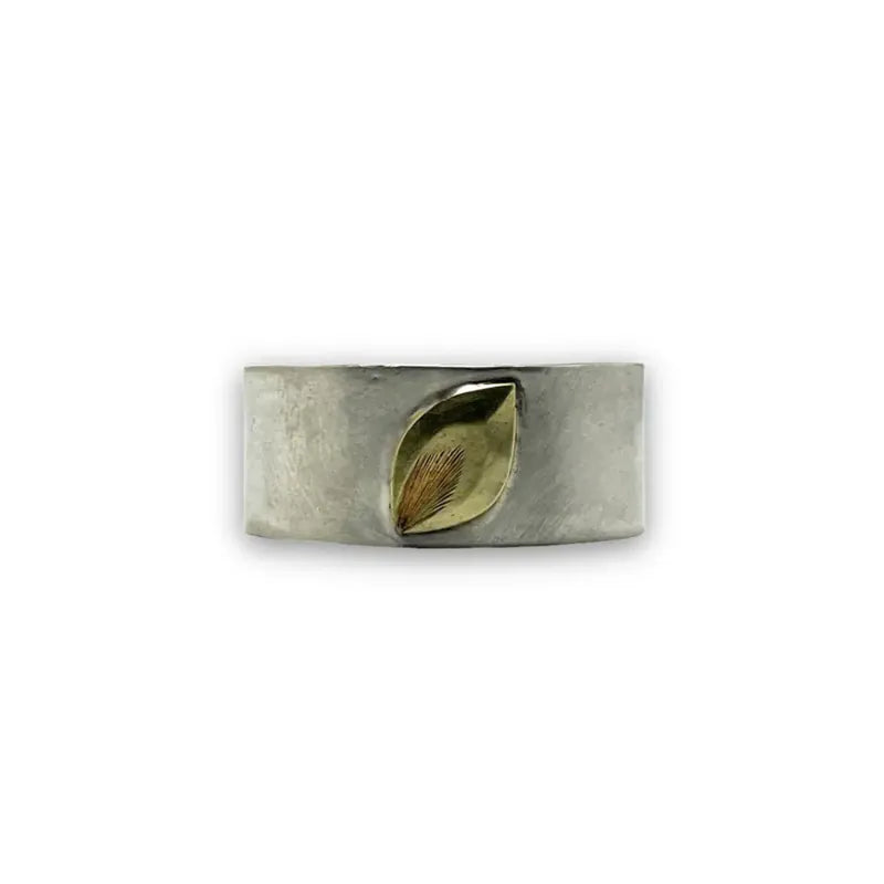 K18 motif 10mm plain ring (Maile)