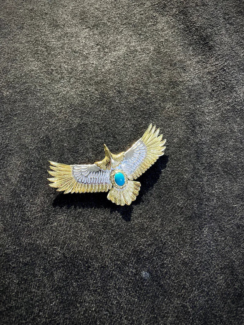 間金金繩松石鷹