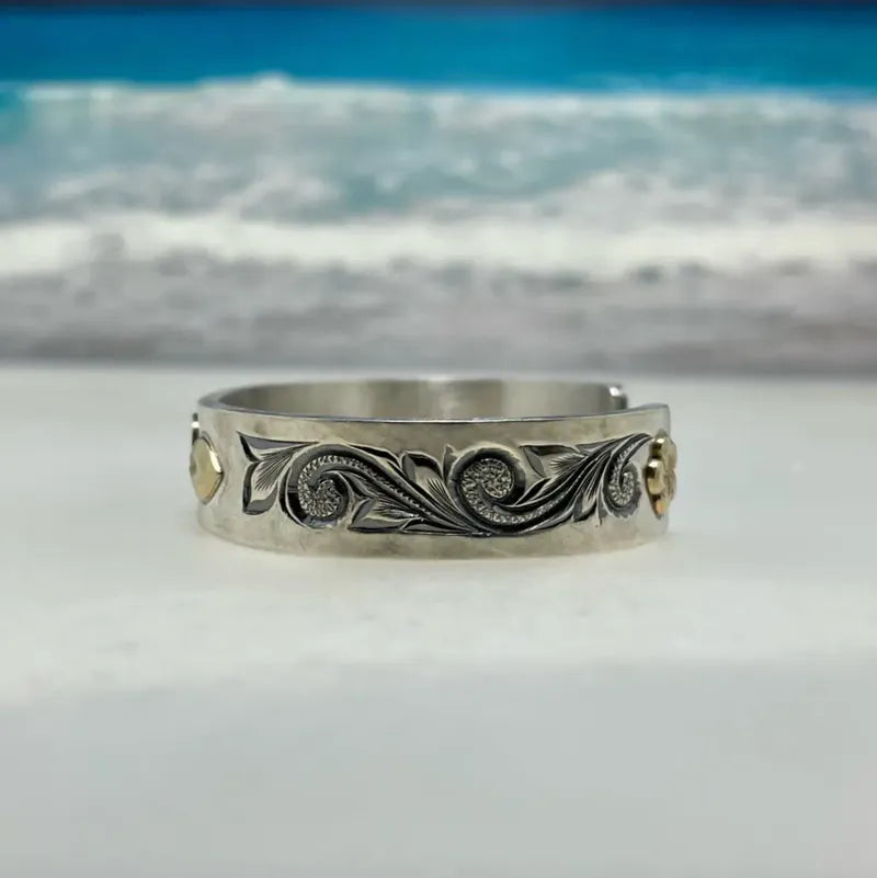 鳴島翔 ALOHA Bangle 無雕刻